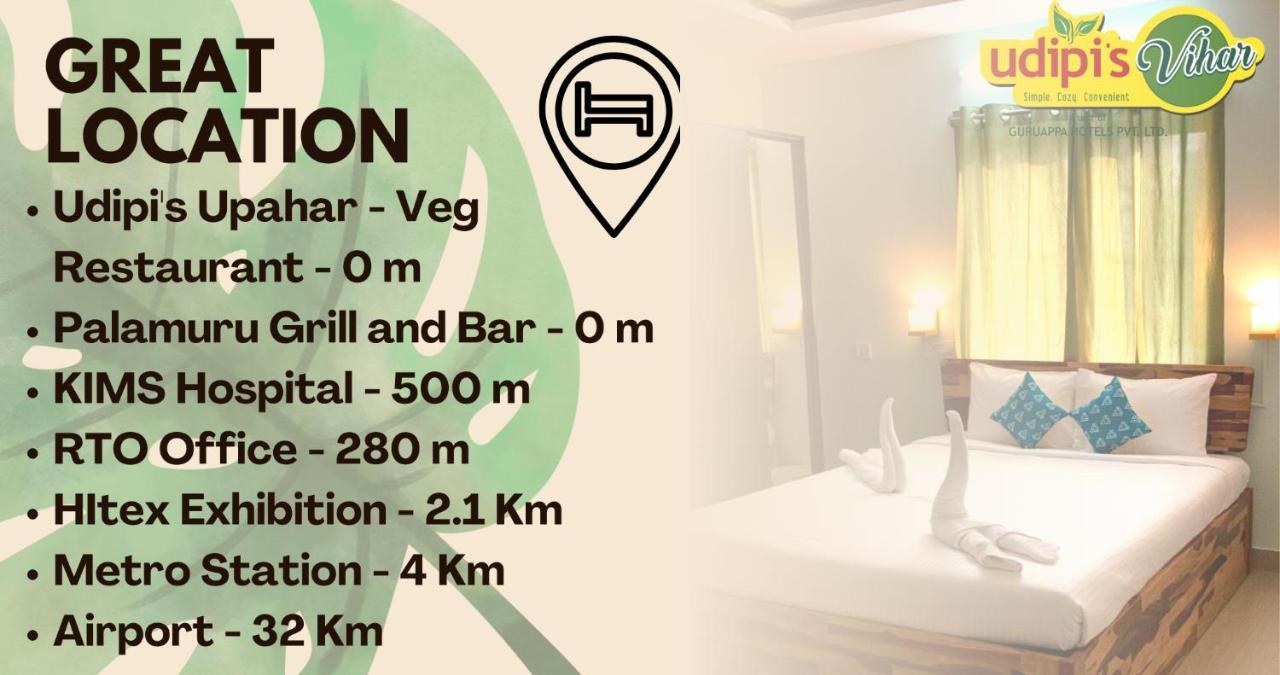 Udipi'S Vihar Hotel Hyderabad Luaran gambar
